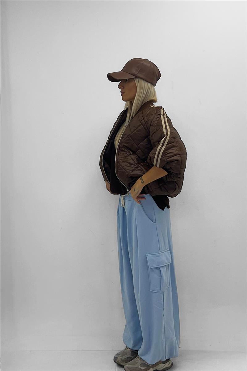 pantalone garzato modello cargo new york
